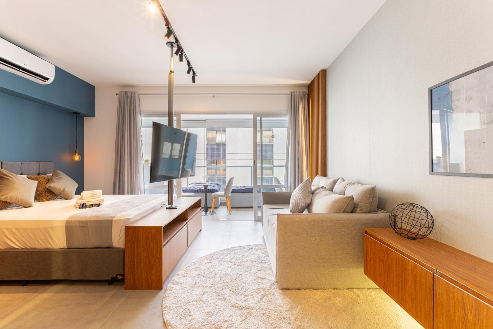 Apartment Easy Star - Moderno C/vaga No Campo Belo - Ah01i