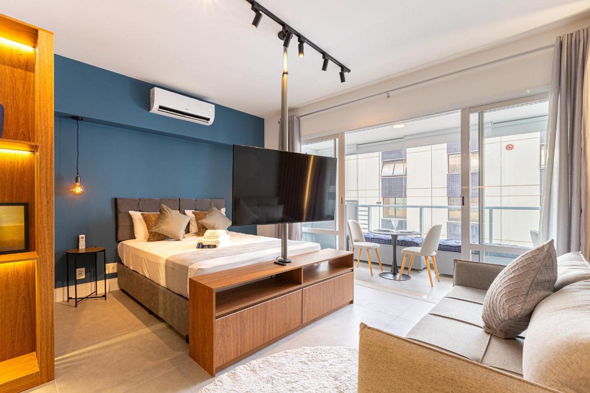 Apartment Easy Star - Moderno C/vaga No Campo Belo - Ah01i Sao Paulo