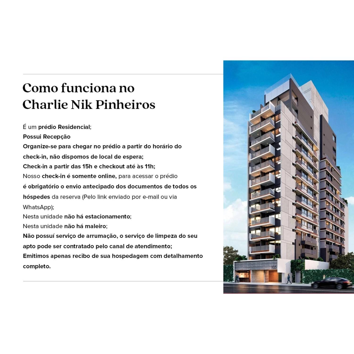 Apartment Charlie Nik Pinheiros Sao Paulo