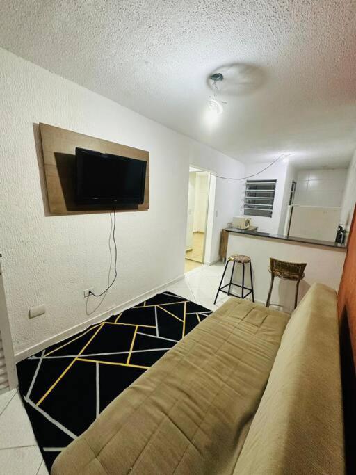 Apartamento Espacoso, Mobiliado 02 Zn Ap 03 Apartemen Sao Paulo