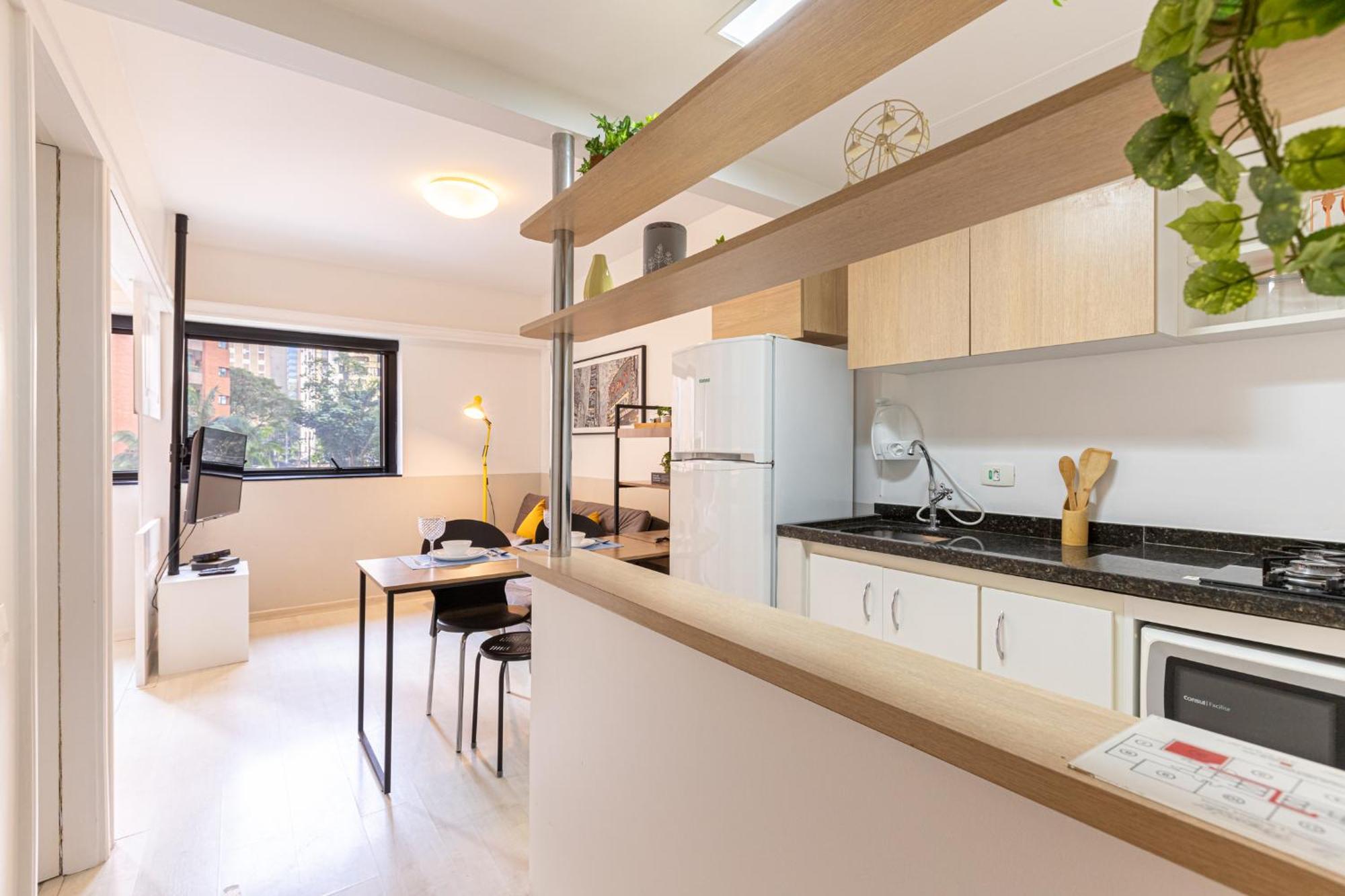 Apartment Easy Star - Lindo E Aconchegante Flat No Jardins - Wp01h *
