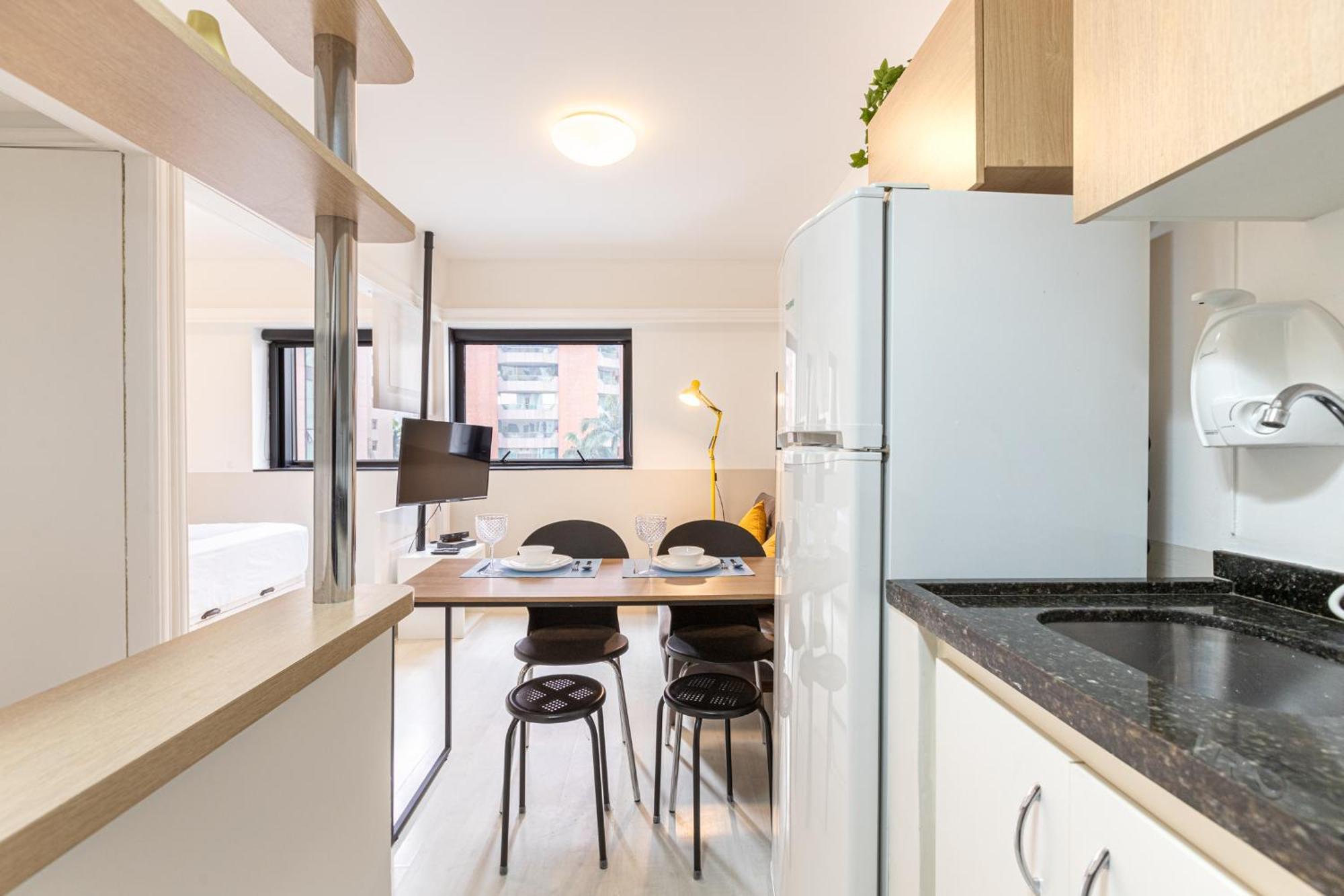 Apartment Easy Star - Lindo E Aconchegante Flat No Jardins - Wp01h *