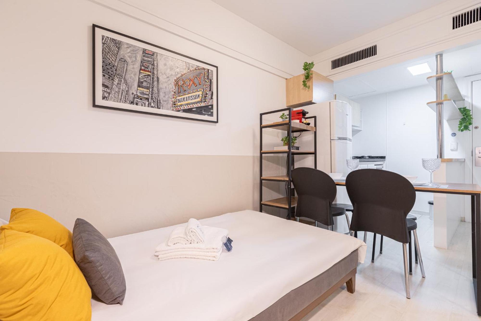 Easy Star - Lindo E Aconchegante Flat No Jardins - Wp01h * Sao Paulo