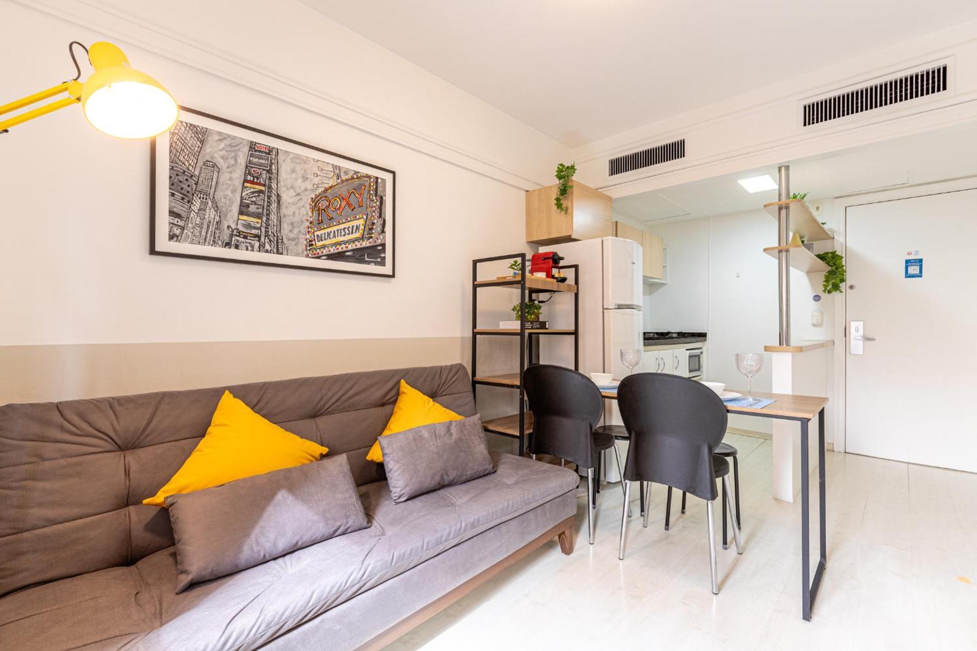Easy Star - Lindo E Aconchegante Flat No Jardins - Wp01h Apartment Sao Paulo