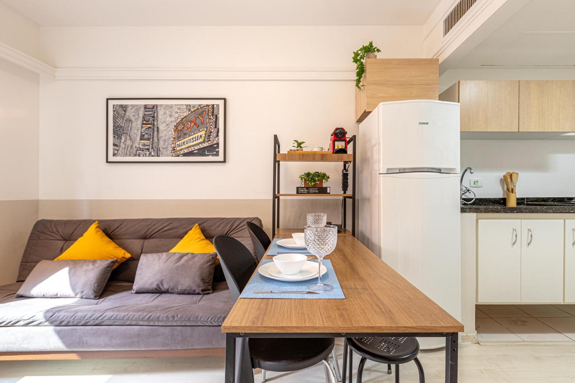 Easy Star - Lindo E Aconchegante Flat No Jardins - Wp01h Sao Paulo