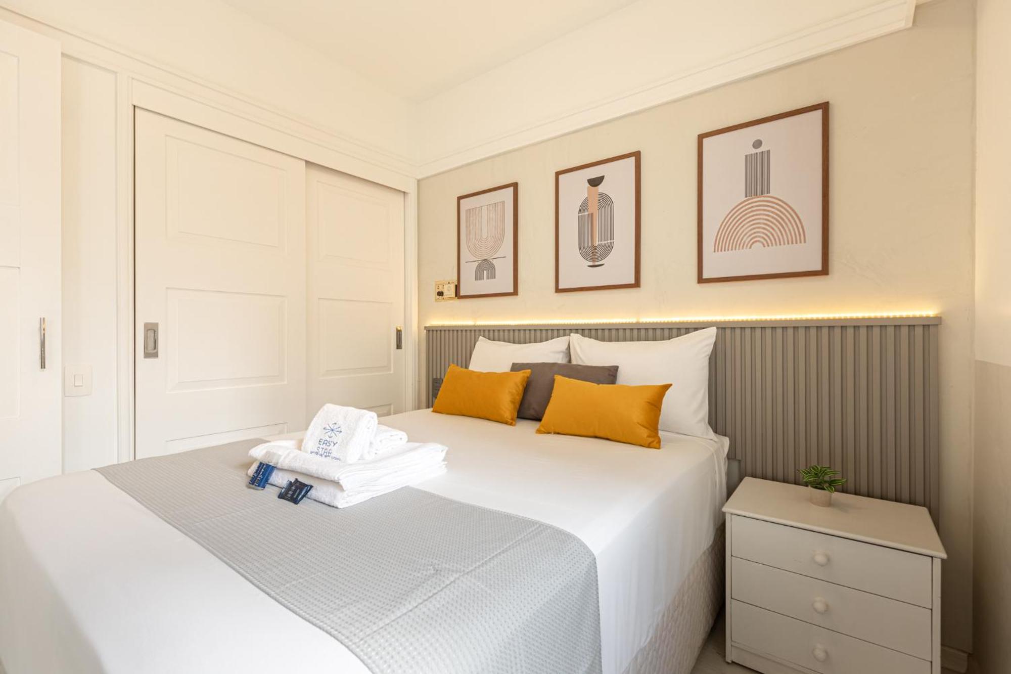 Easy Star - Lindo E Aconchegante Flat No Jardins - Wp01h Apartment