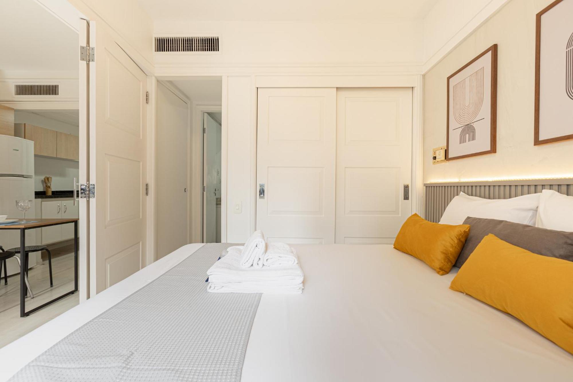 Easy Star - Lindo E Aconchegante Flat No Jardins - Wp01h Apartment Sao Paulo