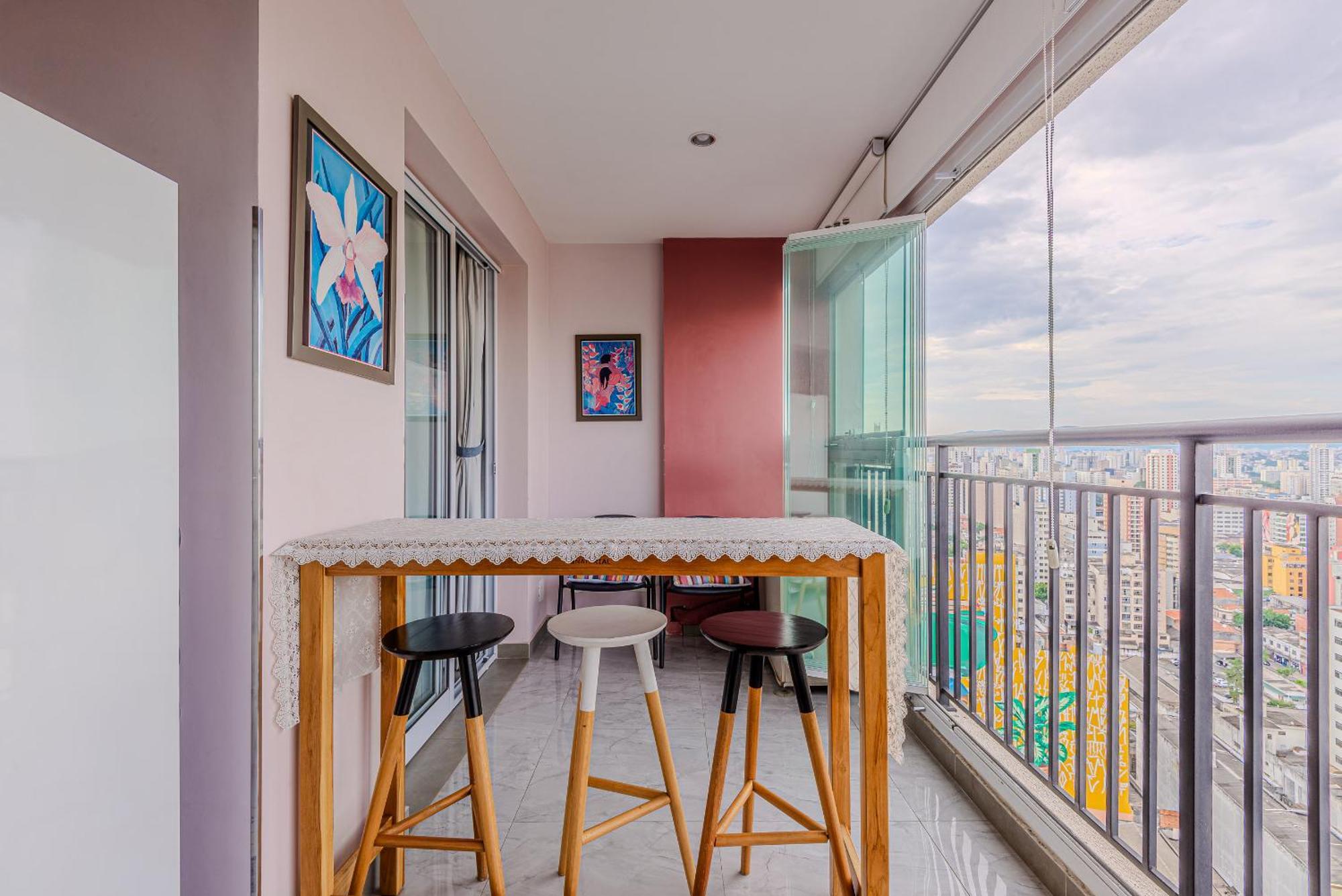 Luxo E Vista Espetacular Com Piscina Academia E Sauna Apartment