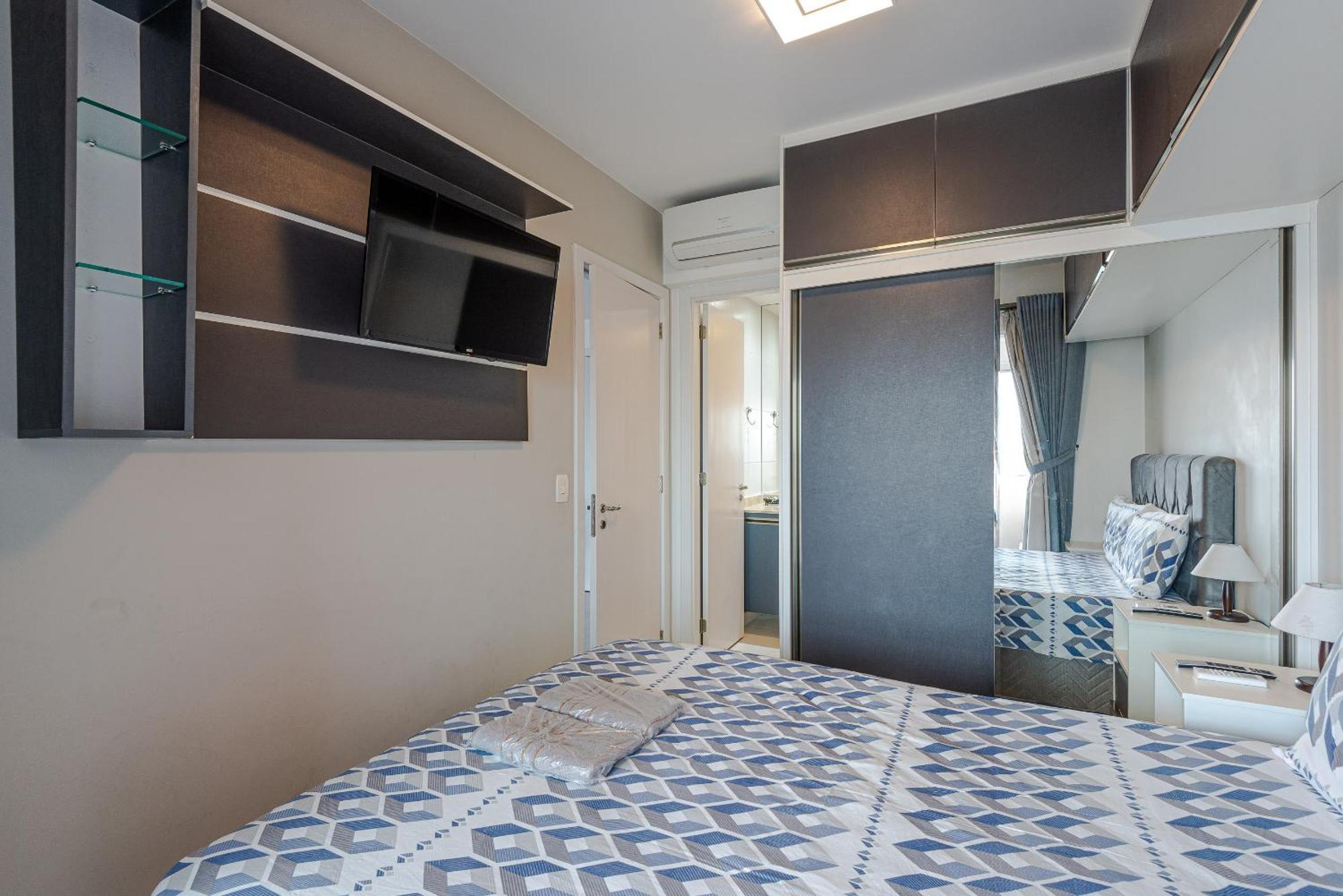 Apartment Luxo E Vista Espetacular Com Piscina Academia E Sauna São Paulo