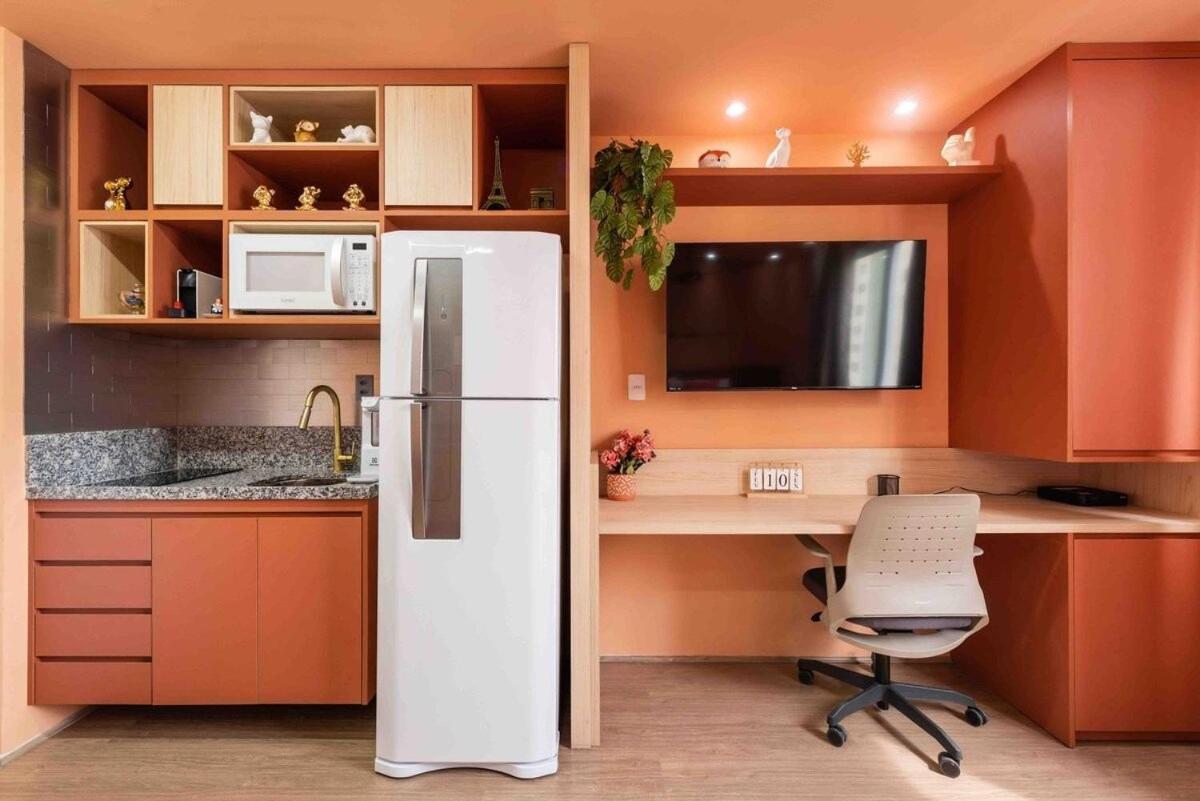 Apartemen Mv103 - Maravilhoso C/ Piscina Prox Ao Metro Bras