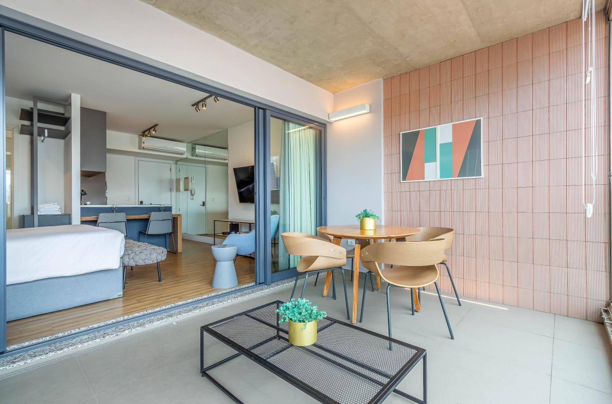 Apartment Condominio Forma Itaim - Uma Experiencia De Hospedagem Sofisticada Em