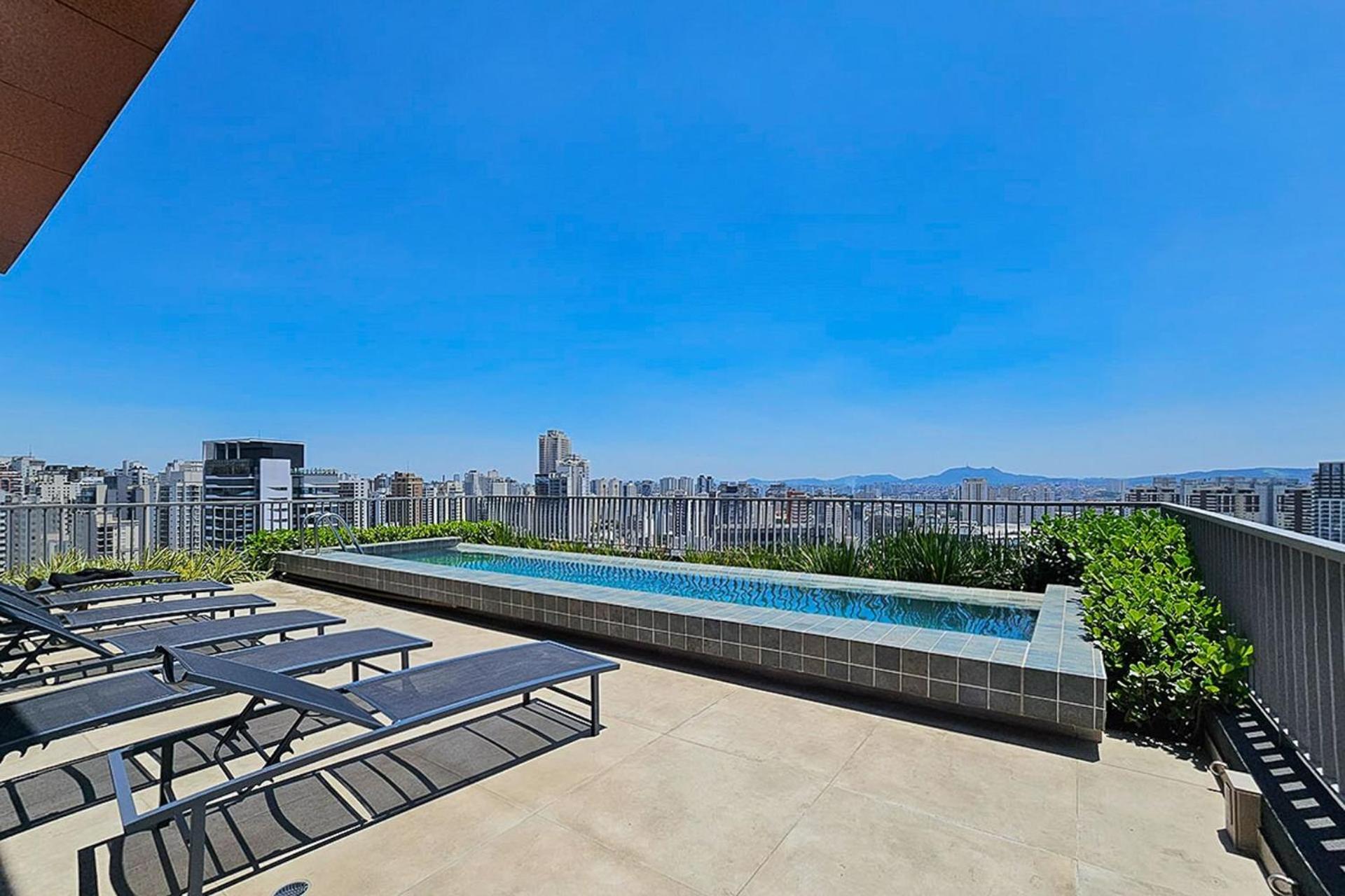 Ferienhaus Novissimos Com Piscina No Rooftop E Vista O Allianz Parque