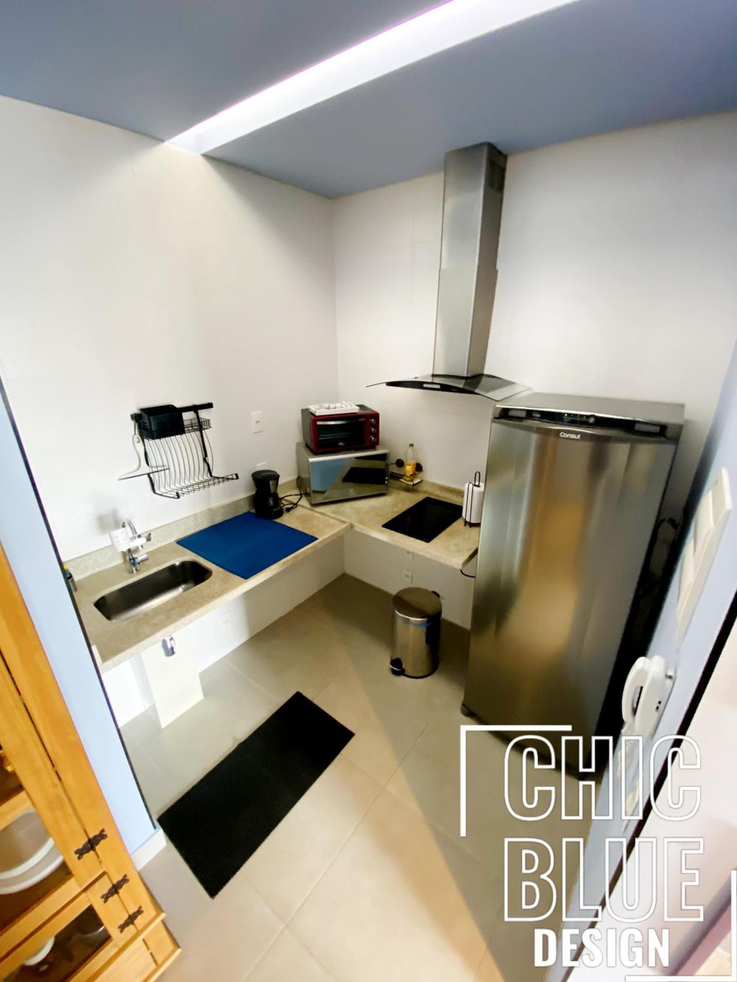 Chic Blue Design Com Vaga De Garagem *