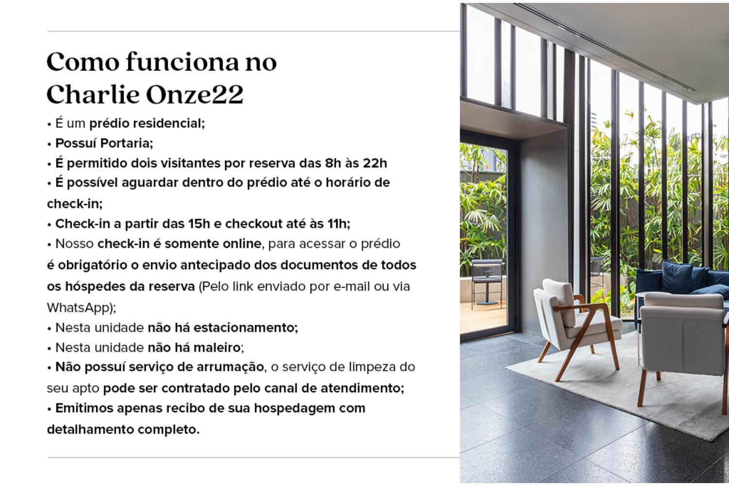 Apartment Charlie Onze22 Madalena *