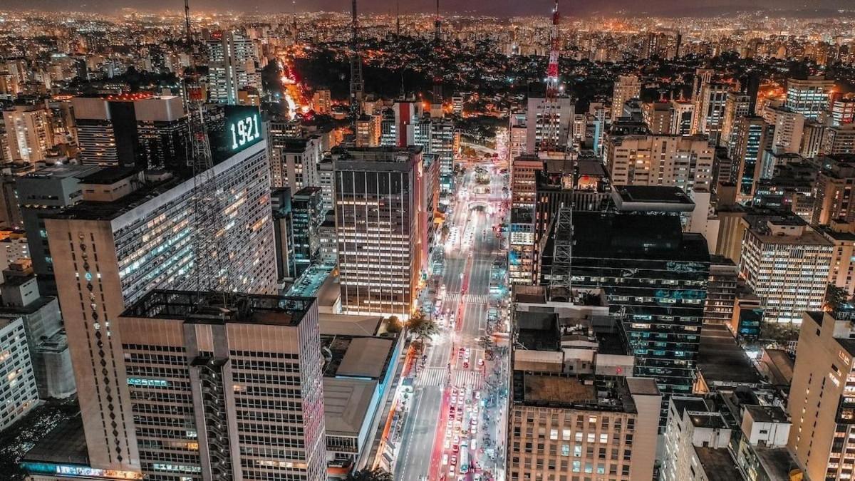 Modernos Andar Alto 50 M Do Metro Bras Centro Apartemen *