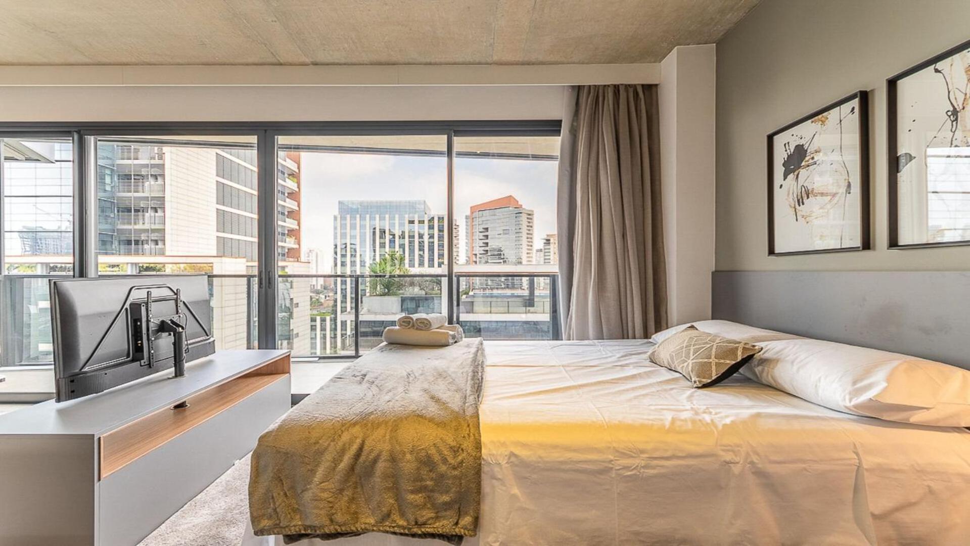 Luxuoso Com Vaga No Itaim Bibi - Vn 1307 Apartment Sao Paulo