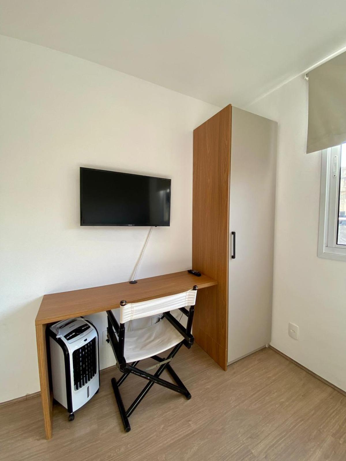 Daire Studio Renovado Com Lazer No Bras *