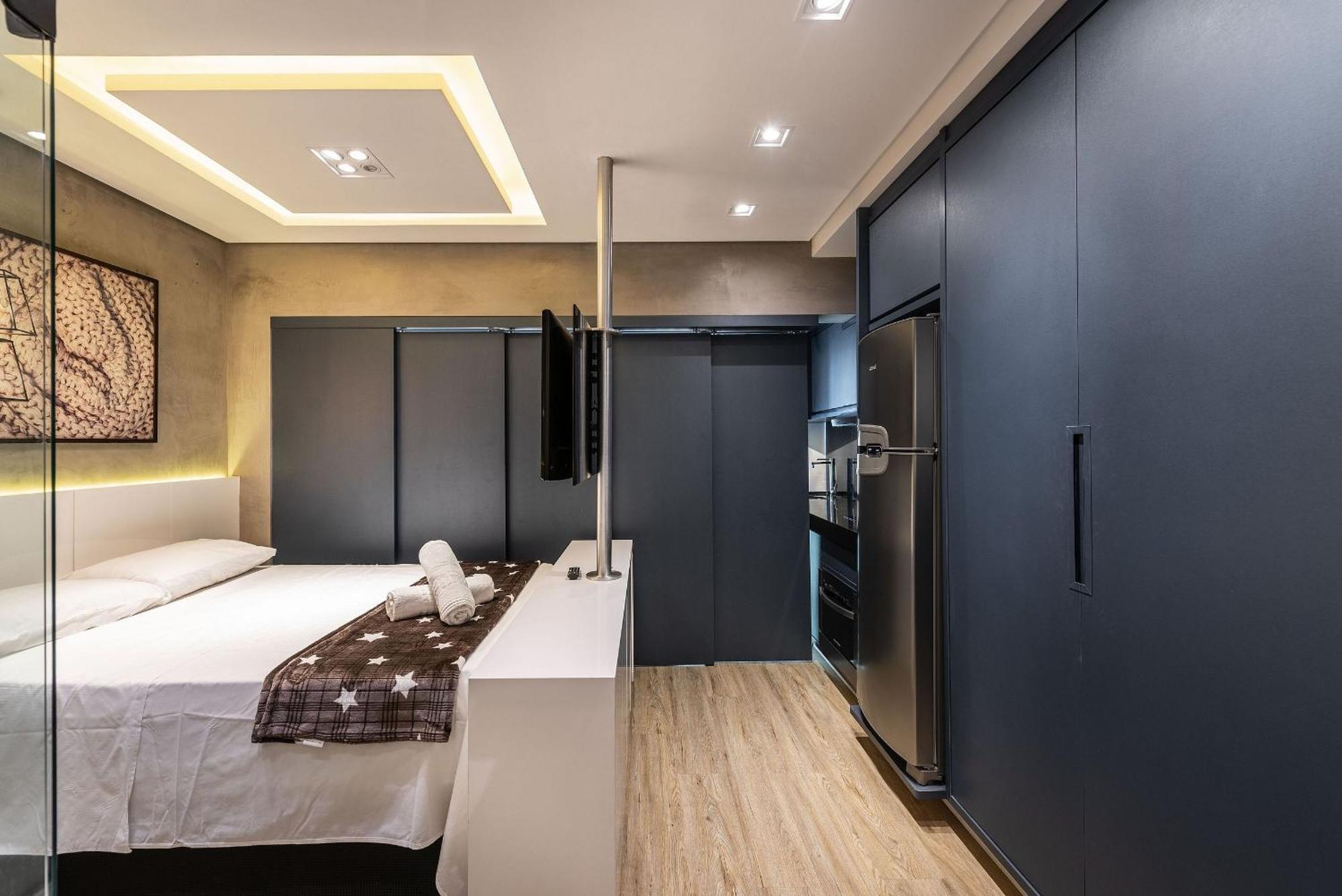 Apartemen Vu3 Espaco Confortavel C/ Vaga Prox. Allianz *
