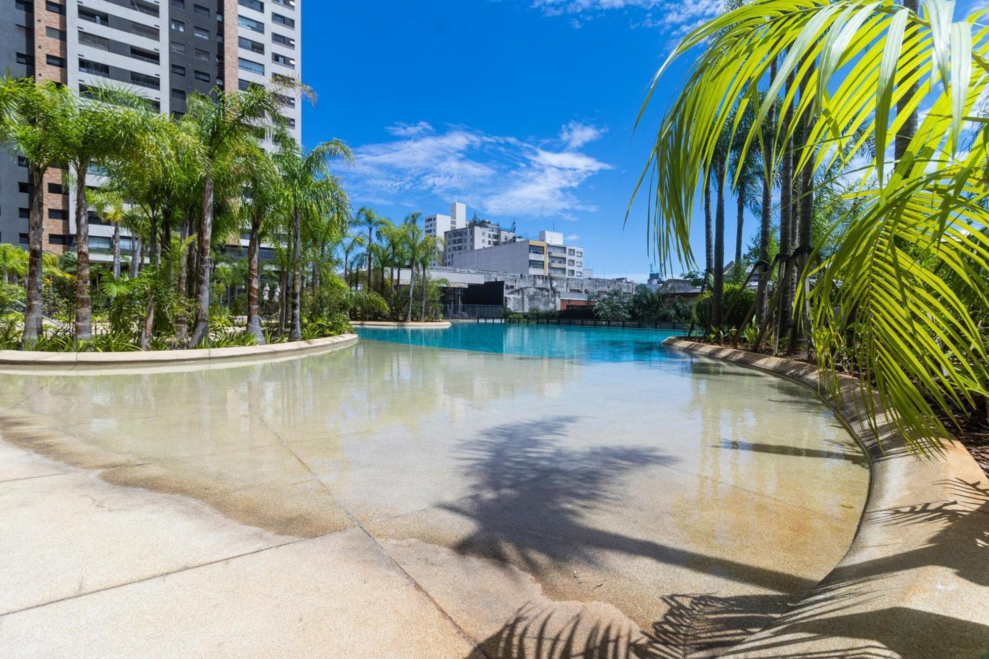 Moderno, Proximo Ao Metro, Piscina Estilo Praia, Churrasqueira * Sao Paulo