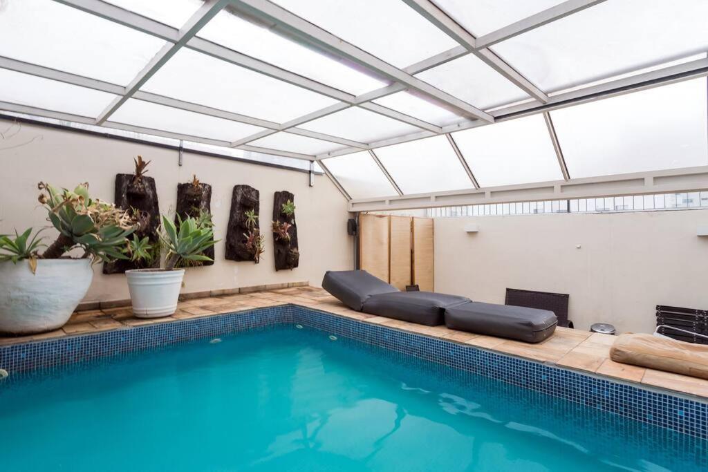 Apartamento Cobertura Pisc Teto Retr *