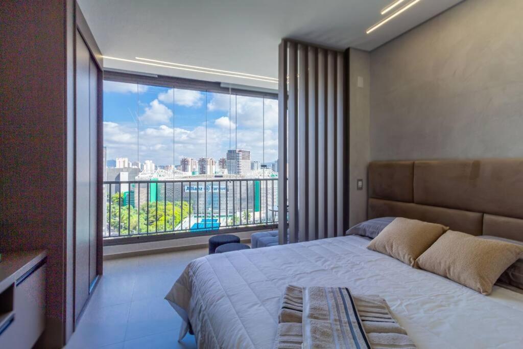 Apartment Em Perdizes Proximo Ao Allianz Com Wi-fi 500mb, Garagem E Piscina No Rooftop