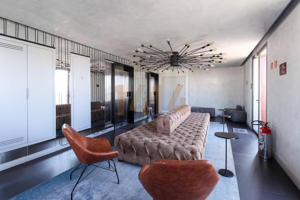 Apartment Em Perdizes Proximo Ao Allianz Com Wi-fi 500mb, Garagem E Piscina No Rooftop Sao Paulo