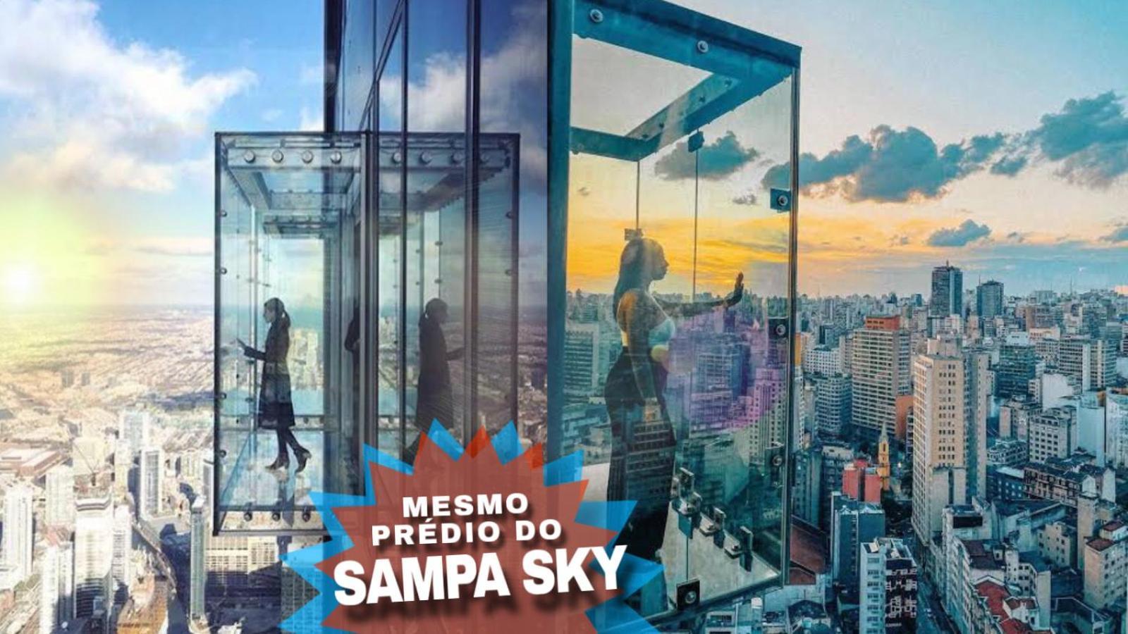 Apartment Sampa Sky Lounge Aps Modernos E Completos Com Vista Privilegiada No Predio Alto De Sp