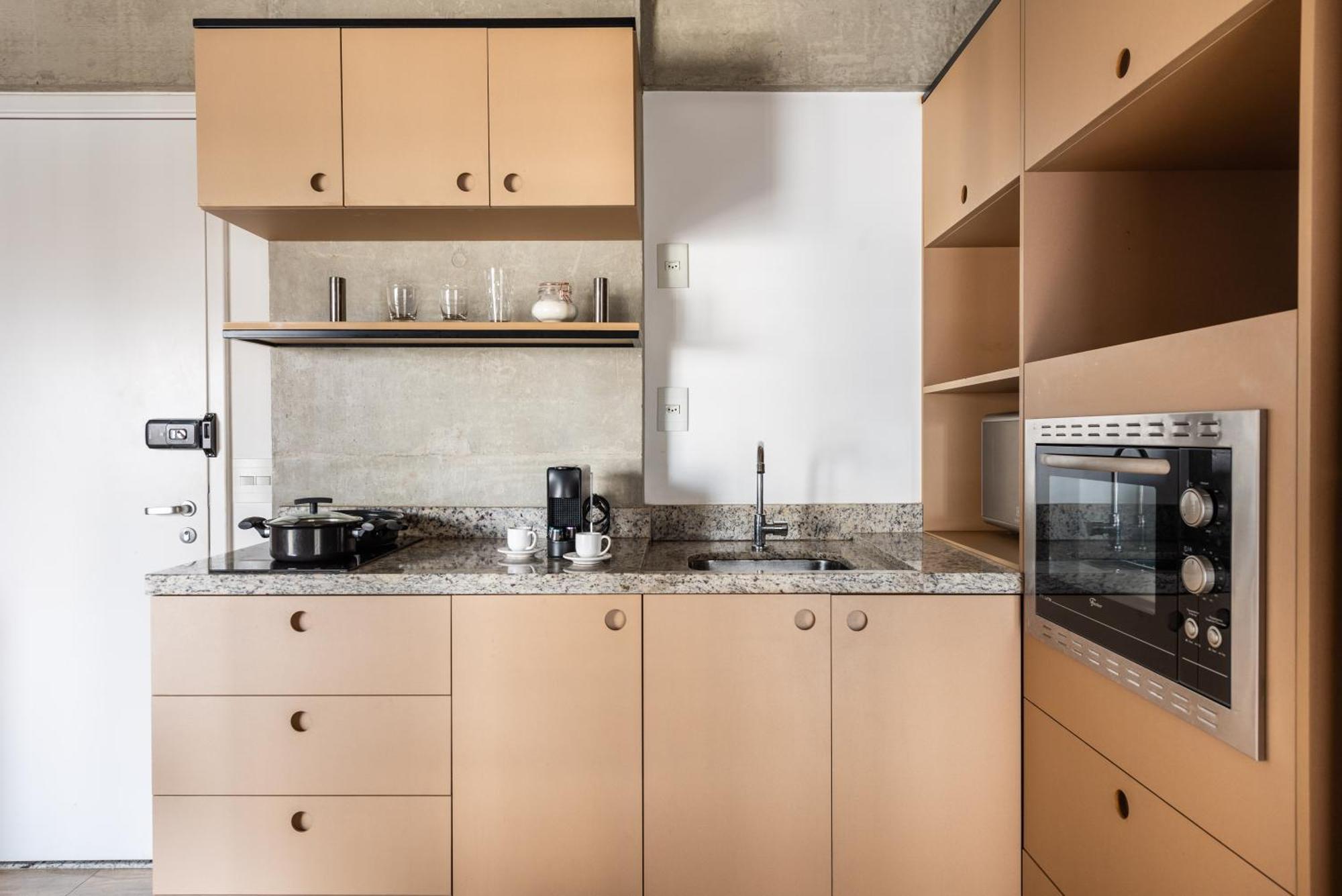 83 New Next Paulista Av, Fast Wifi And Balcony Daire