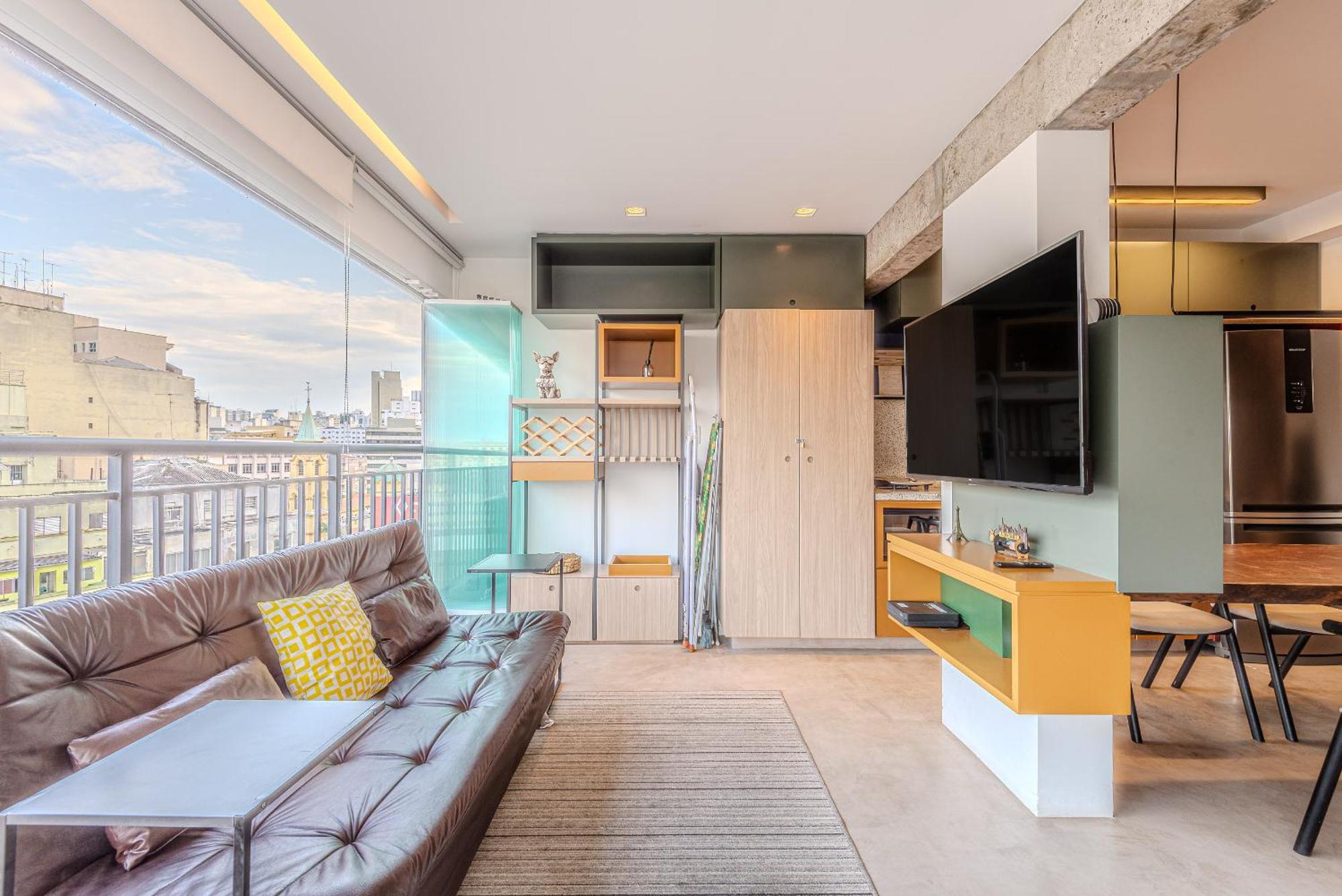 Flat Grande Em De Luxo - Centro De Apartment *