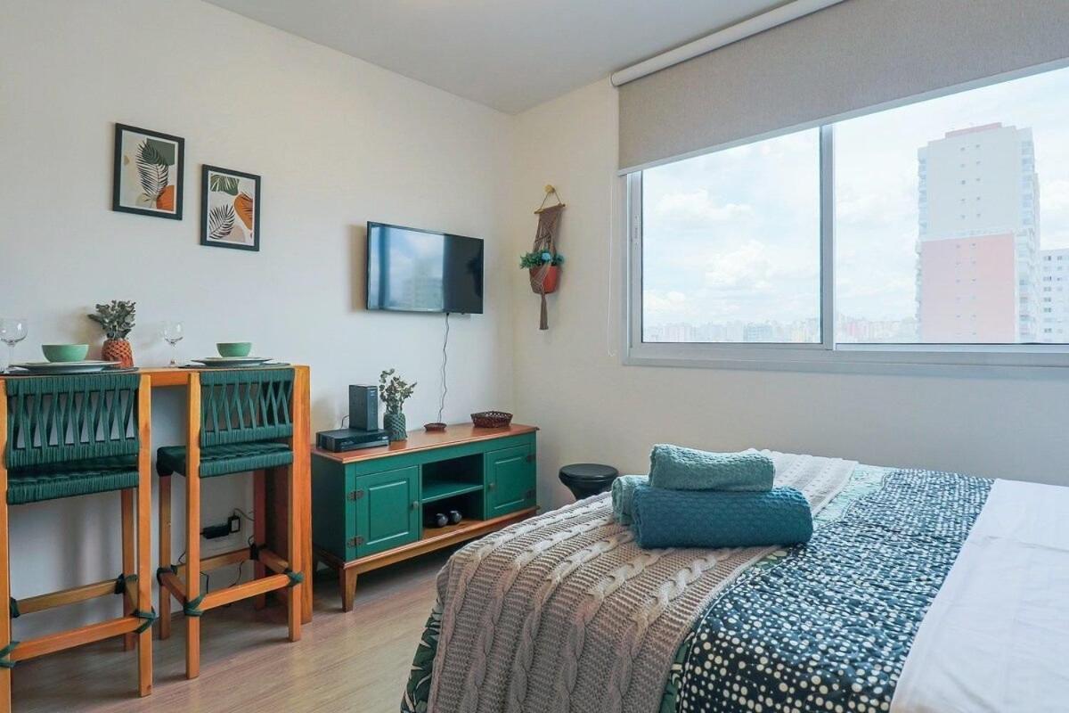 Apartemen Aconchegante No Bras Com Piscina/metro Bras *