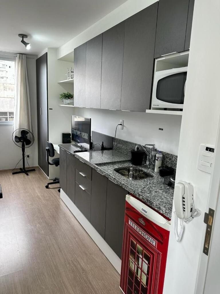 Daire Sossegado Studio No Bras Com Piscina/metro Bras