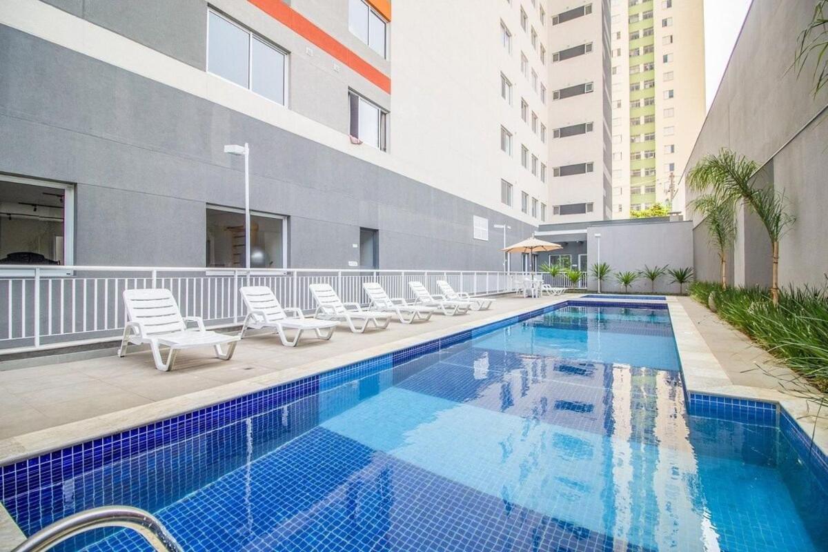 Apartment Espacoso I Apartamento Bras C/piscina/metro Bras São Paulo