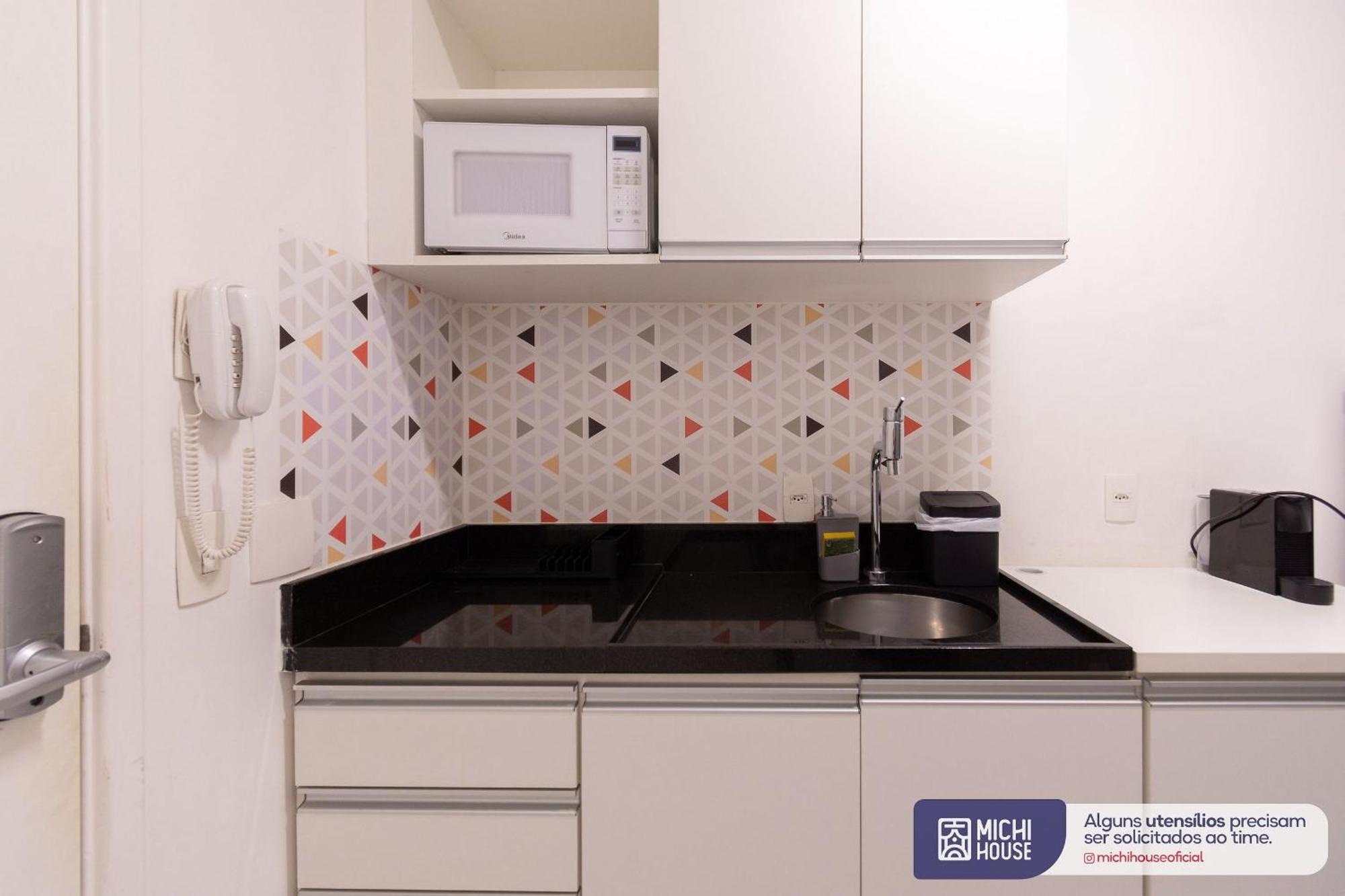Belo Studio Metro/praca Republica Wf/cozinha Apartment *