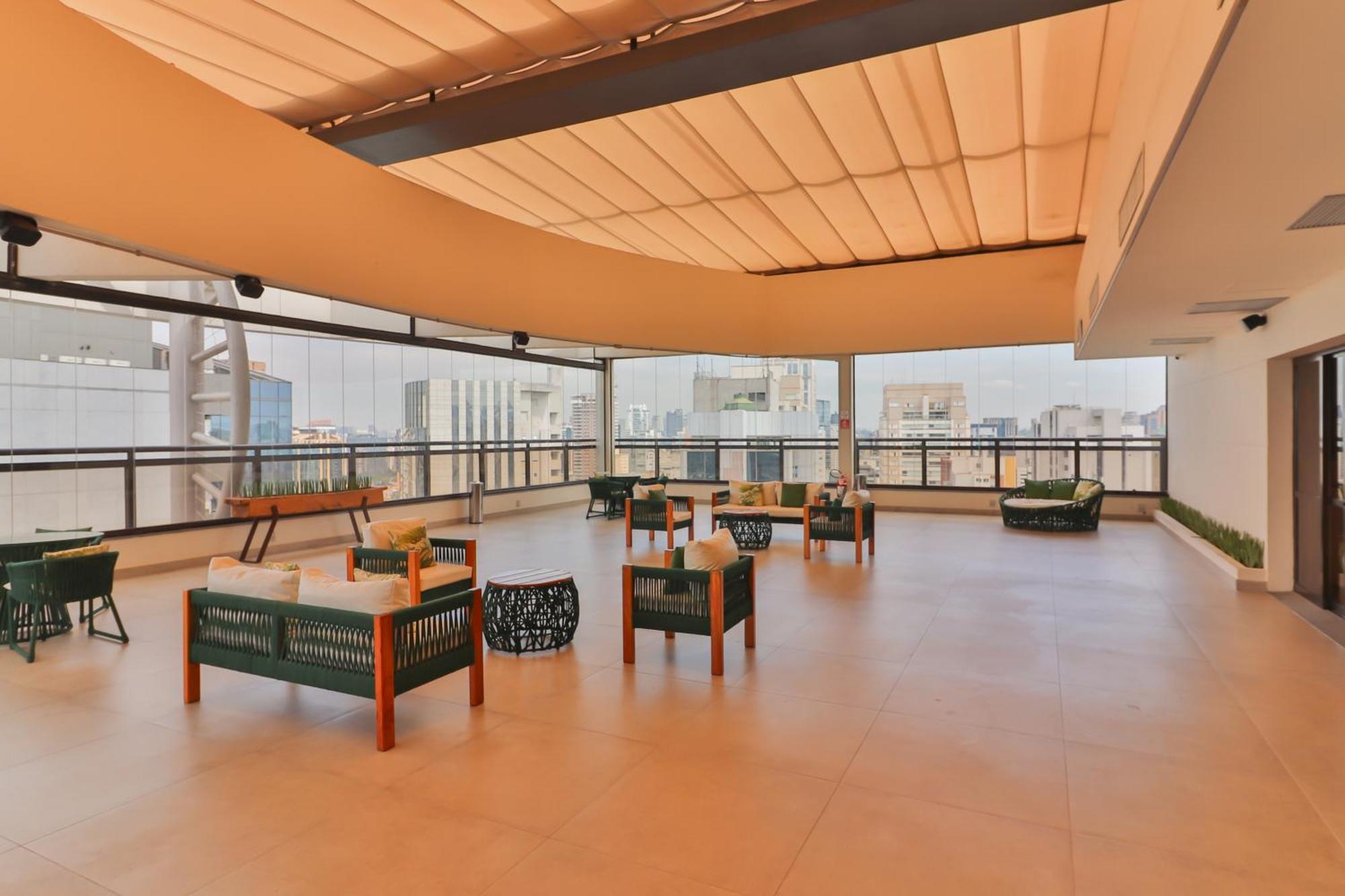 Flat Best View Bar Sauna Pool Gym * Sao Paulo