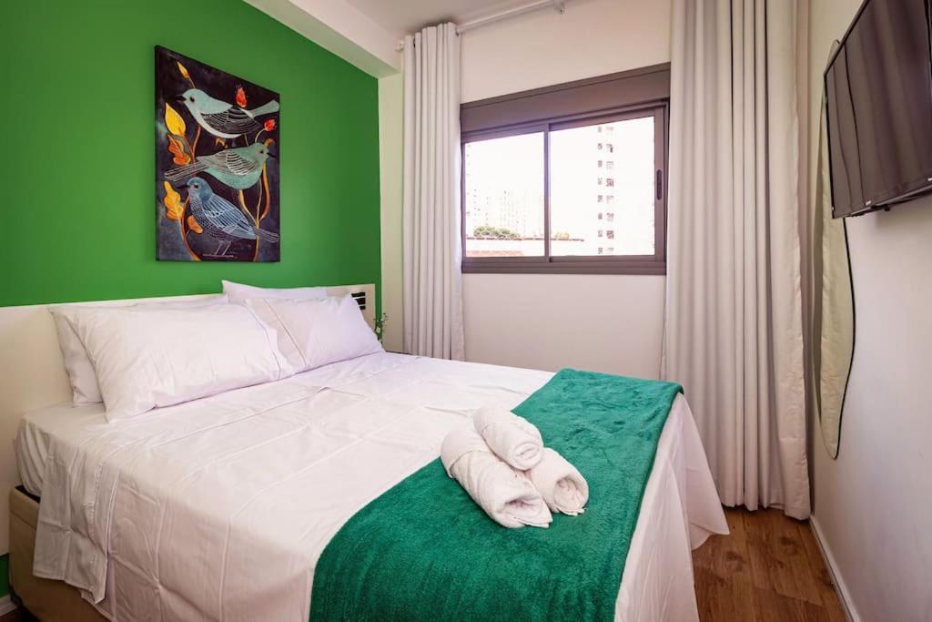Căn hộ Lancamento! 4 Hospedes, Garagem, Av. Paulista São Paulo