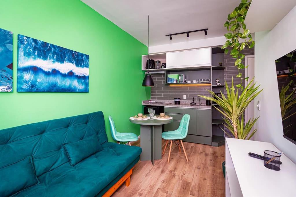 Căn hộ Lancamento! 4 Hospedes, Garagem, Av. Paulista *