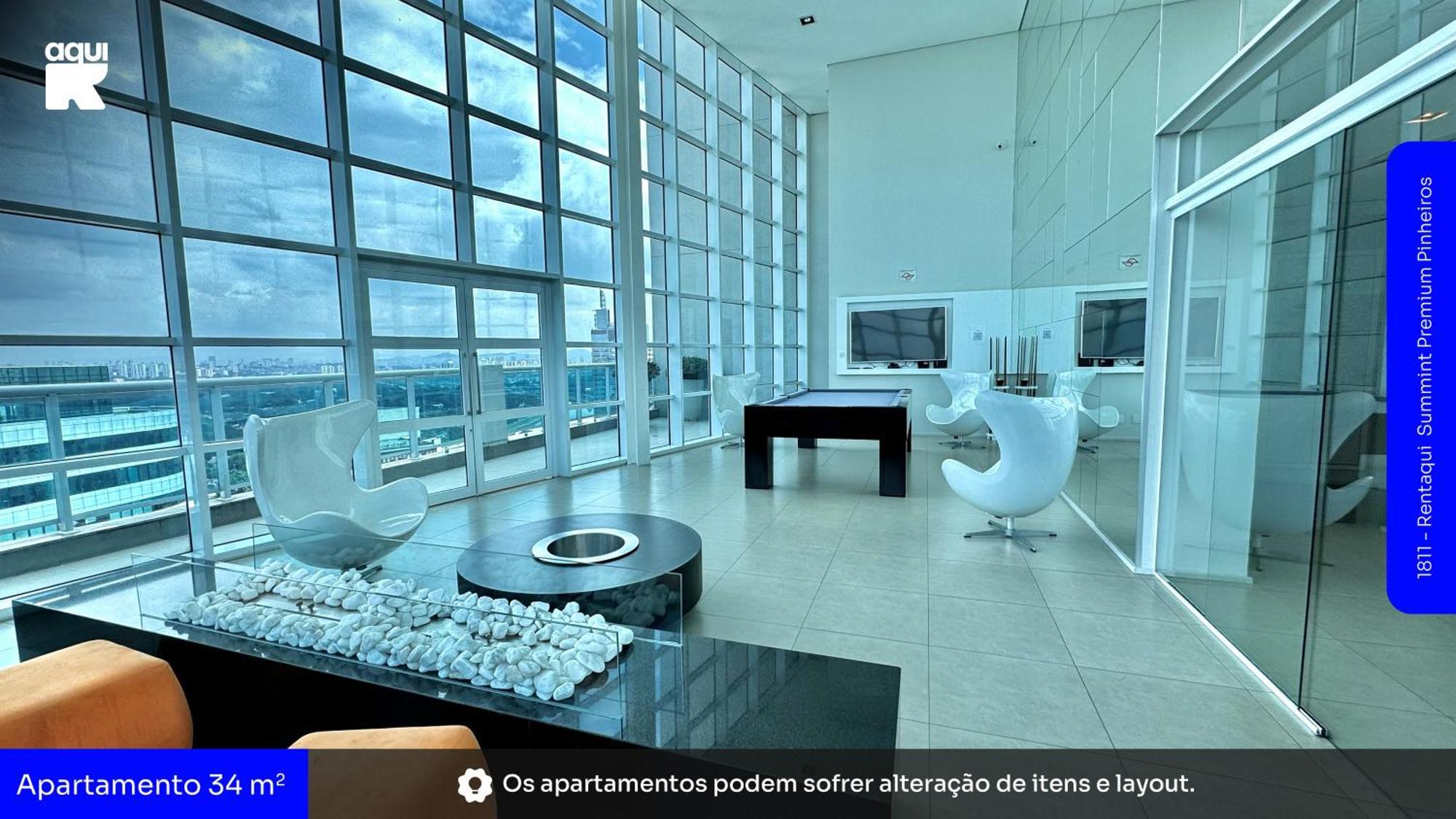 1811 - Rentaqui Summint Premium Pinheiros Apartemen Sao Paulo