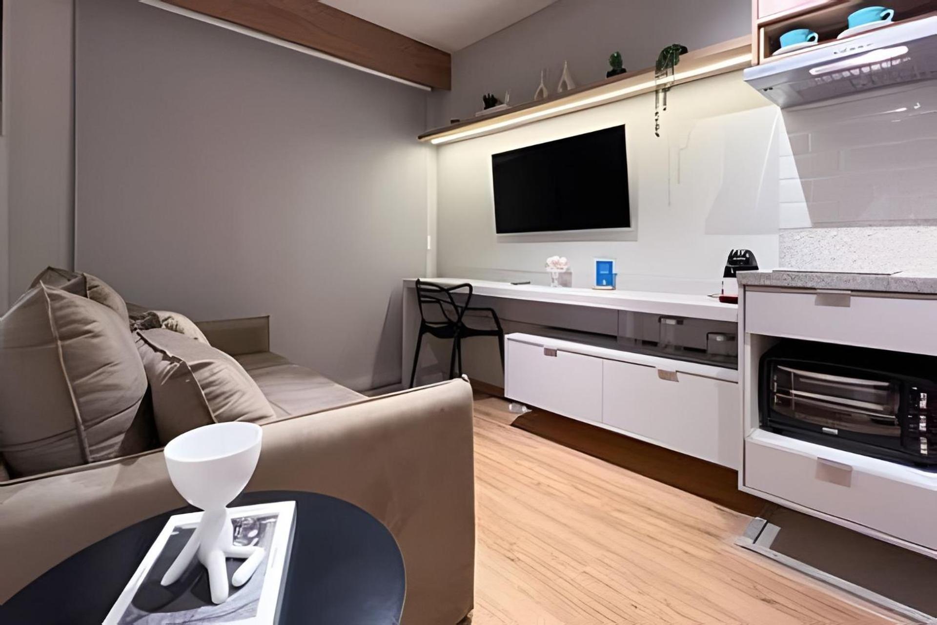 Apartment Apto 805 Completo Em Moema | A/c, Wi-fi E Jacuzzi.