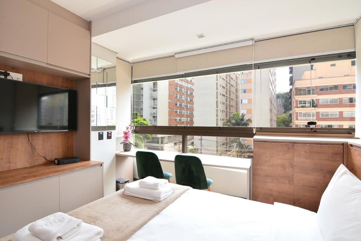 Apartment Bhomy Pinheiros - 80m Do Metro Oscar Freire Or717 *