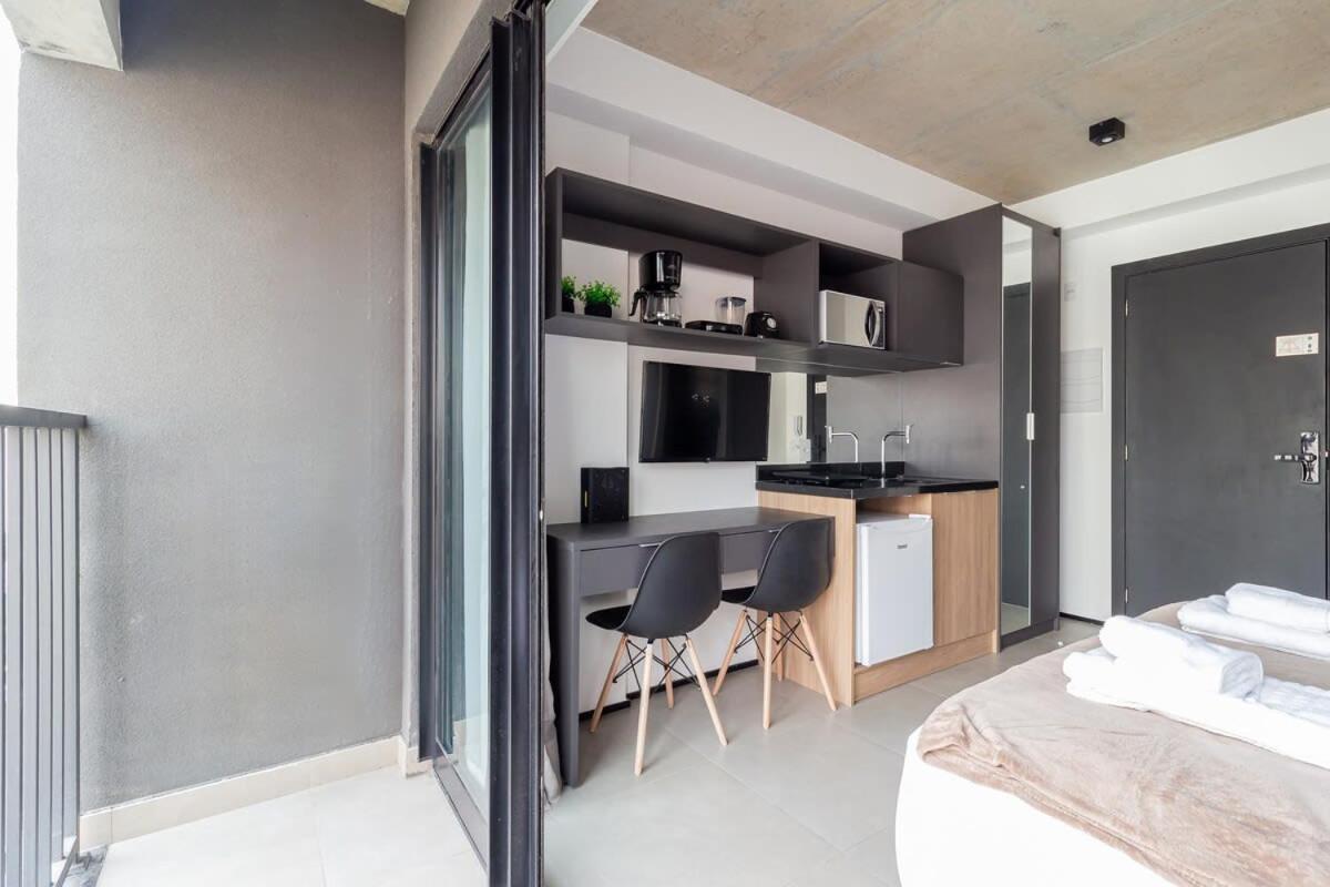 Apartemen Bhomy Bela Vista - Ampla Varanda Com Vista Uen710 *