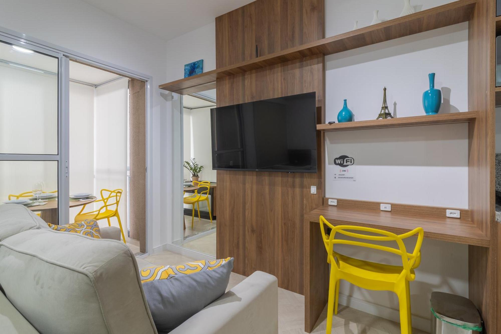 Apartment Studio Com Varanda Proximo Metro Vila Mariana *