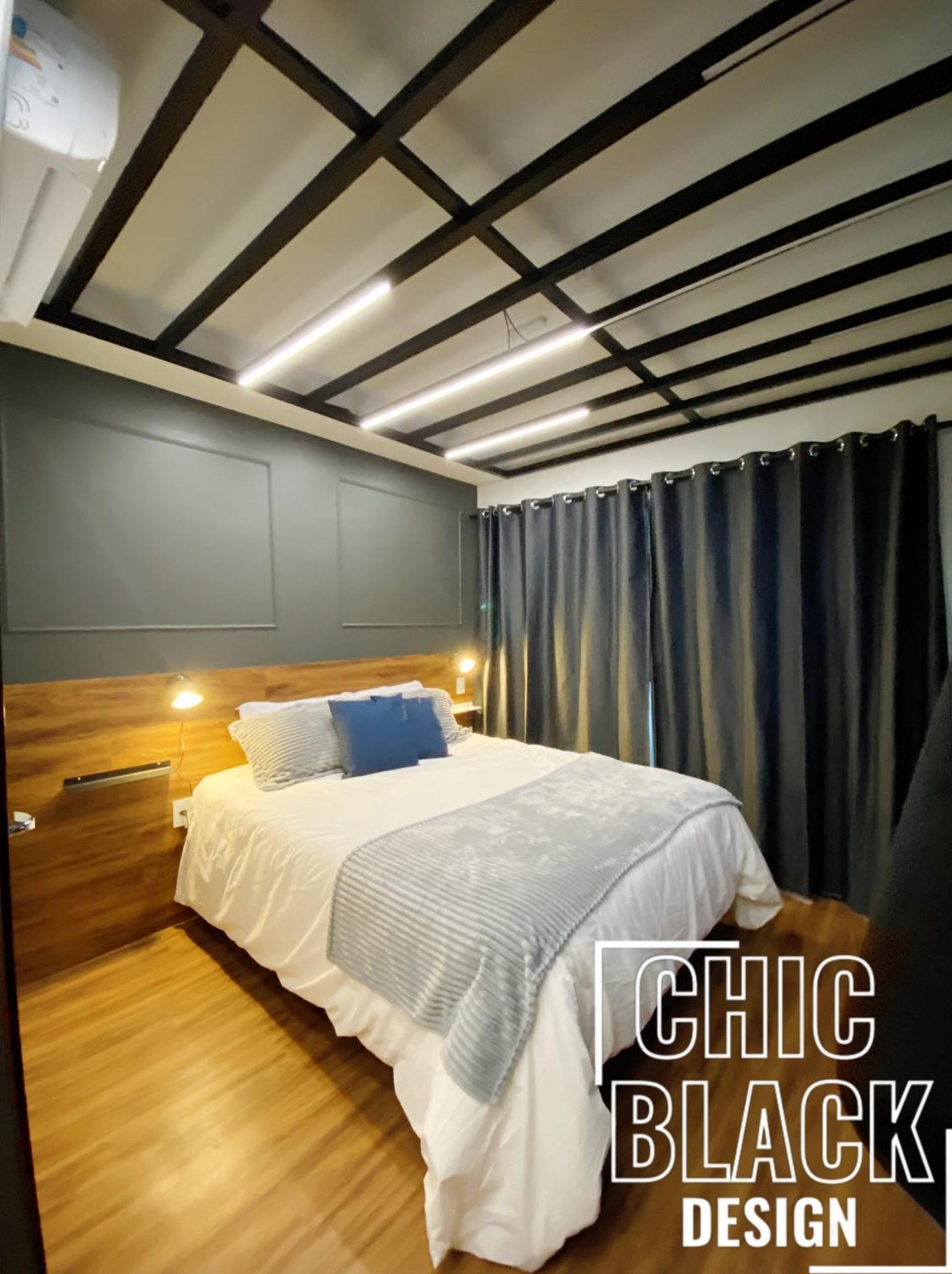 Apartment Chic Black Design - Zpinheiros São Paulo