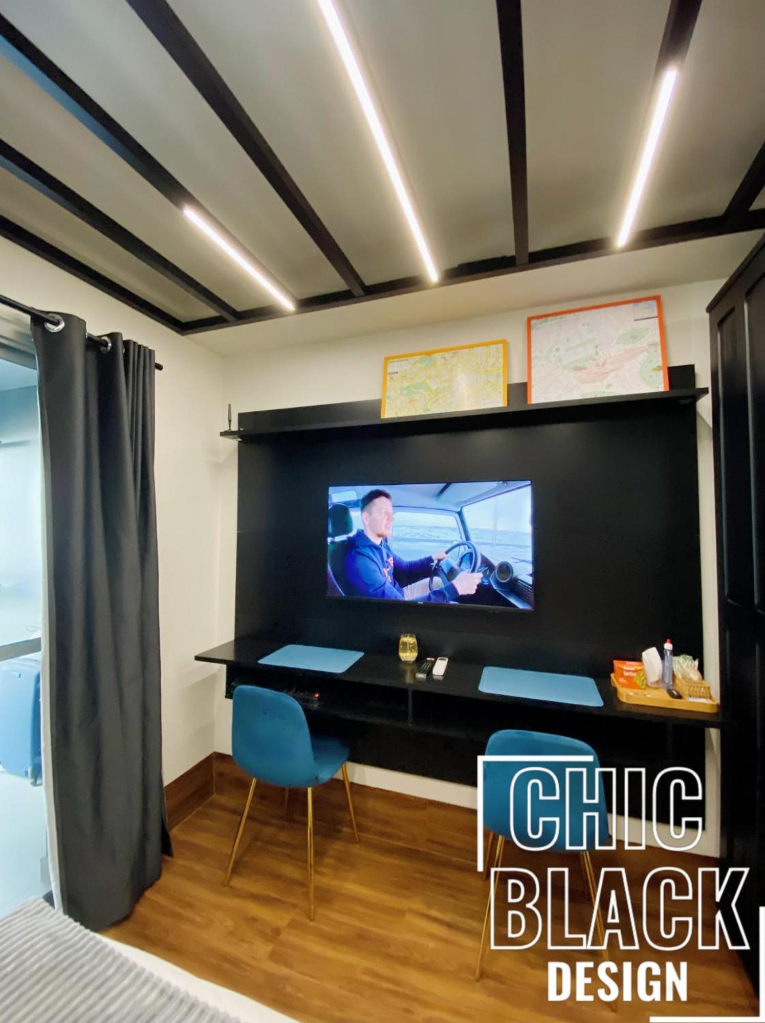 Apartment Chic Black Design - Zpinheiros São Paulo