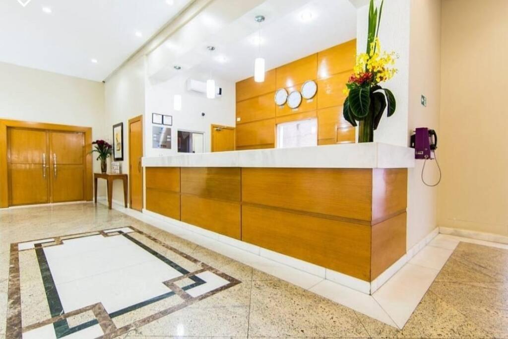 Flat In Allianz Parque Com Estacionamento Apartemen