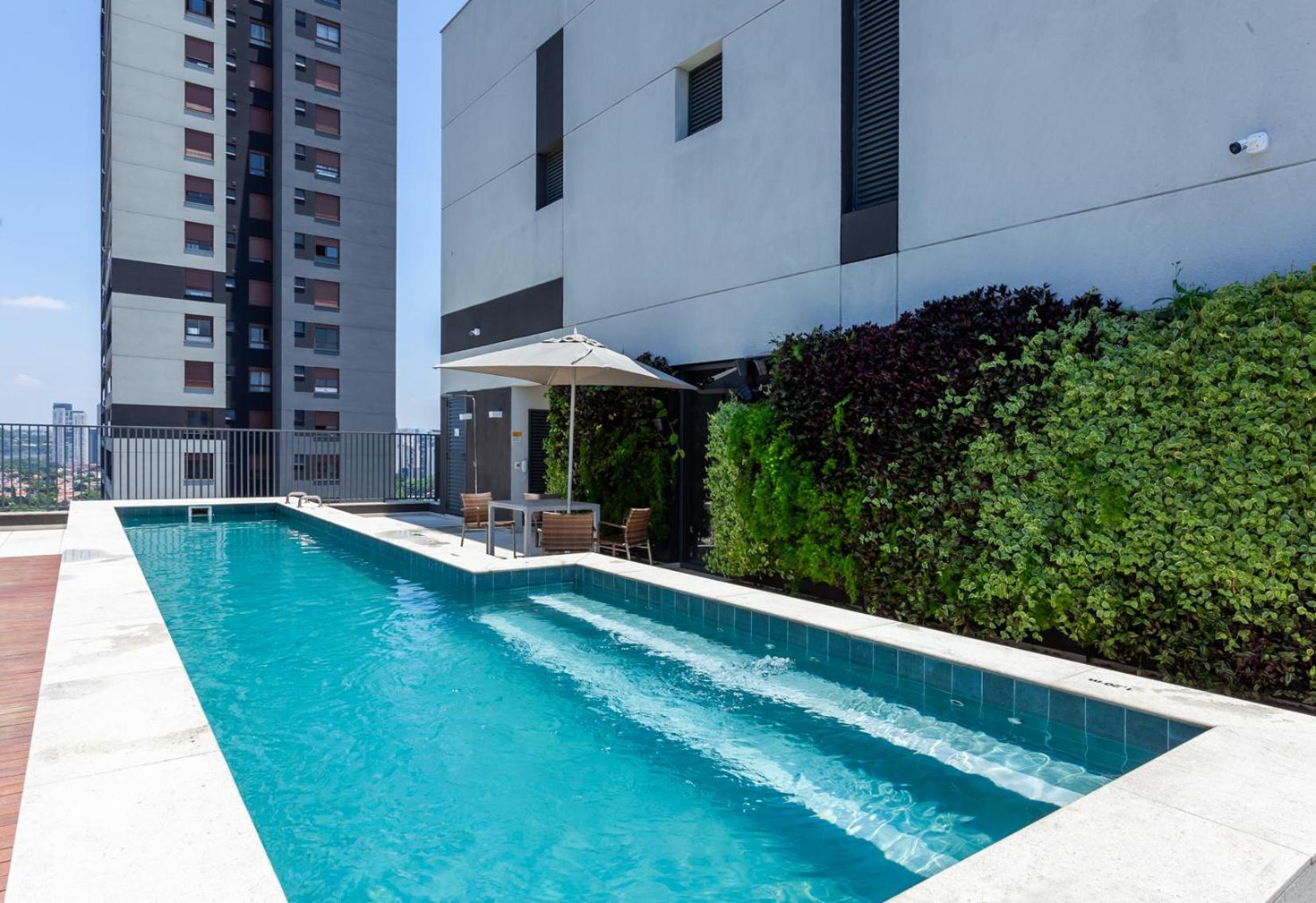 Apartment Moderno Com Piscina E Academia Completa Na Cobertura Excelente Espaco De Coworking Proximo Ao Aeroporto De Congonhas E Sp Expo Sao Paulo