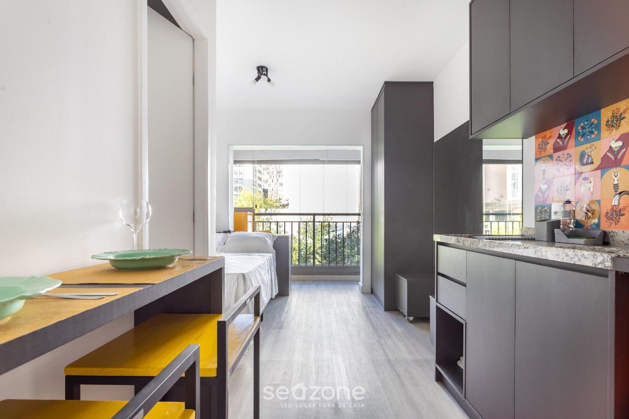 Apartment Thk - Predio C/ Piscina No Bairro Republica Em Sp