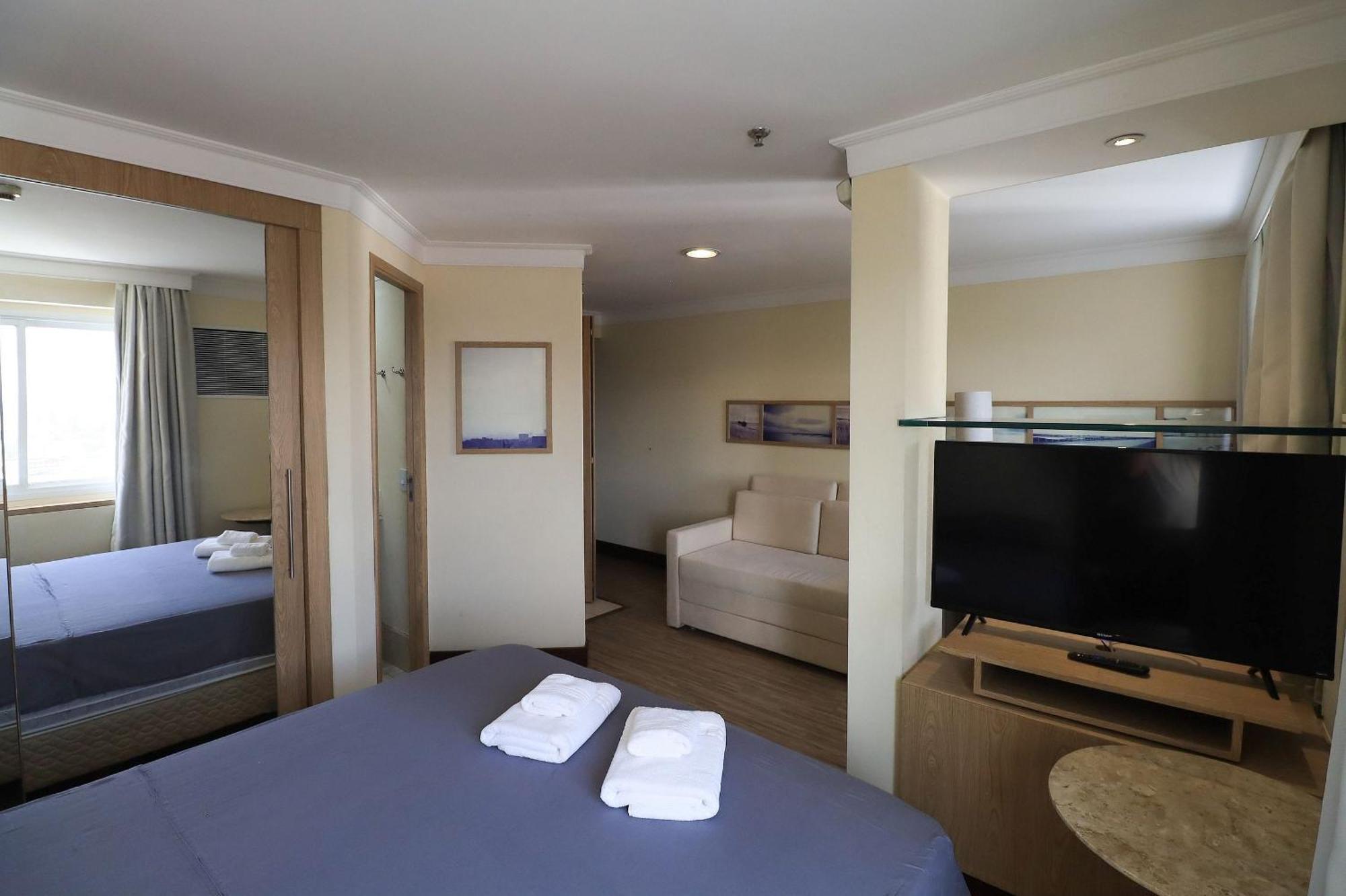 Otel Elegant Flat Internacional Plaza-garagem E Piscina *