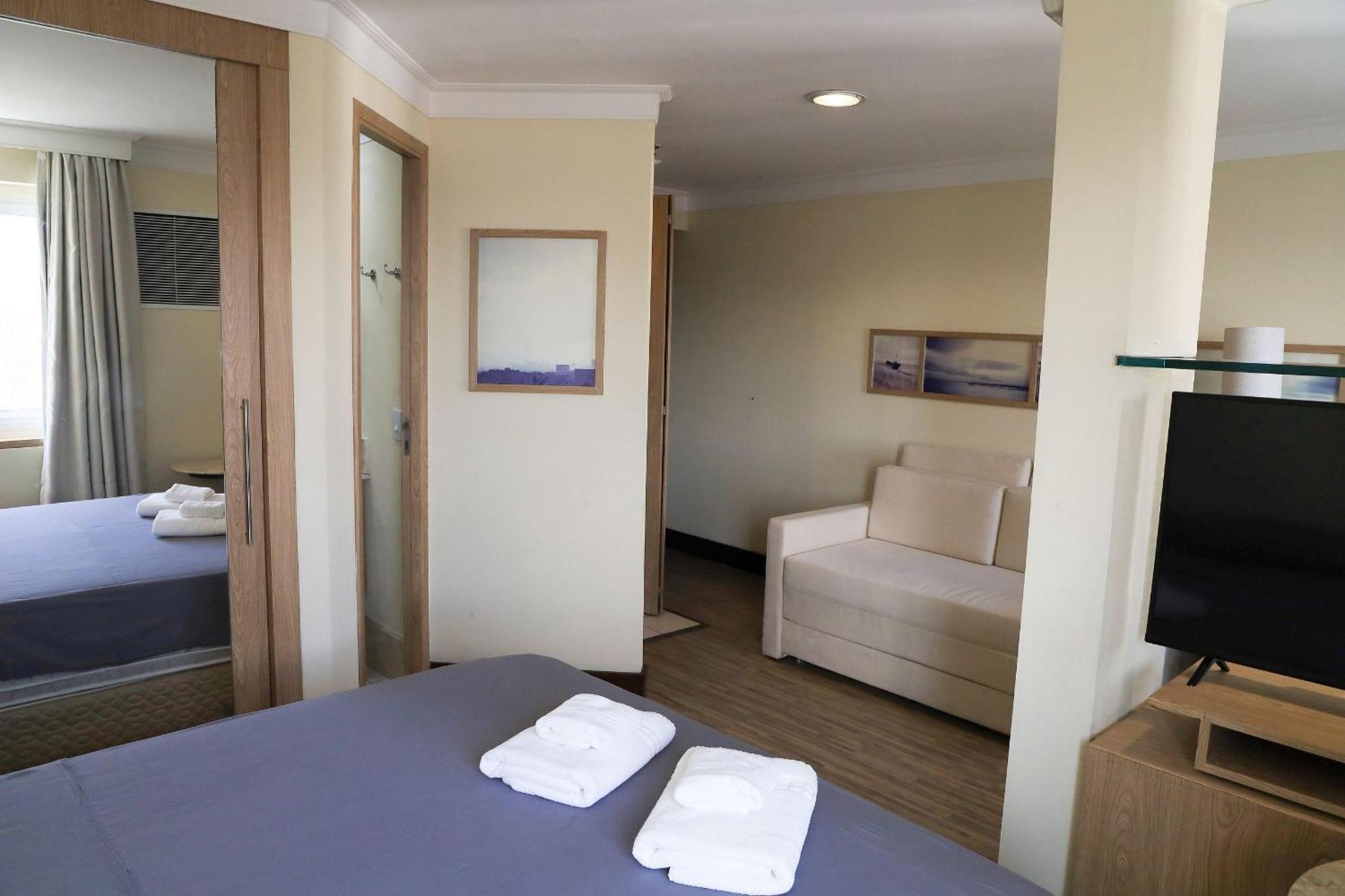Otel Elegant Flat Internacional Plaza-garagem E Piscina *