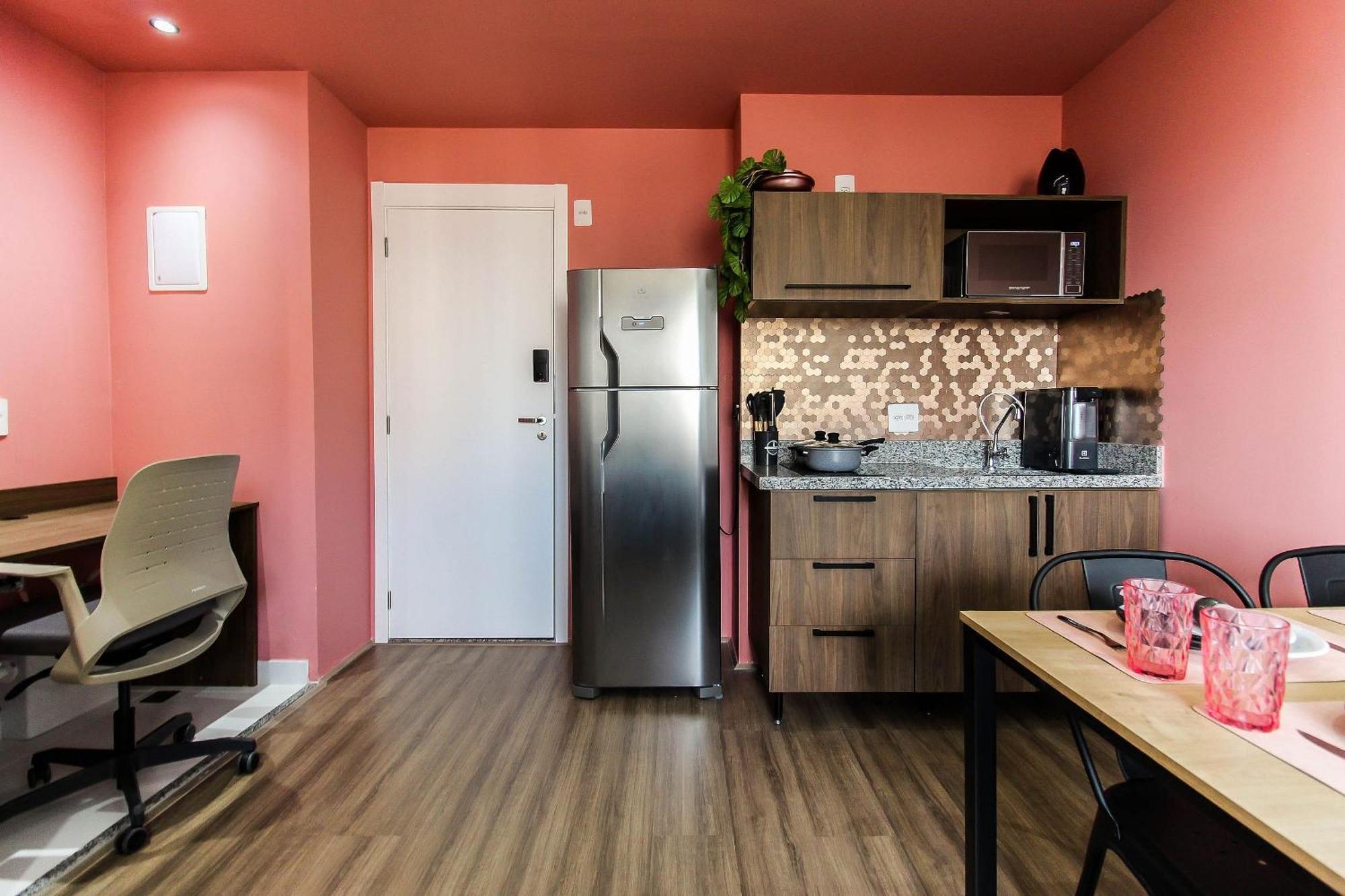 Bl911 - Apto. Moderno Ao Lado Do Metro Apartamento