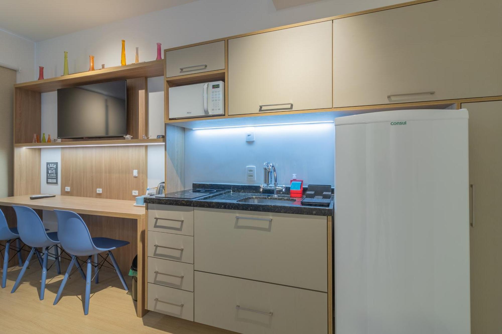 Apartemen Flat Novissimo A 200m Do Metro Madalena